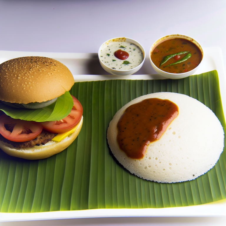 Burger vs Idli