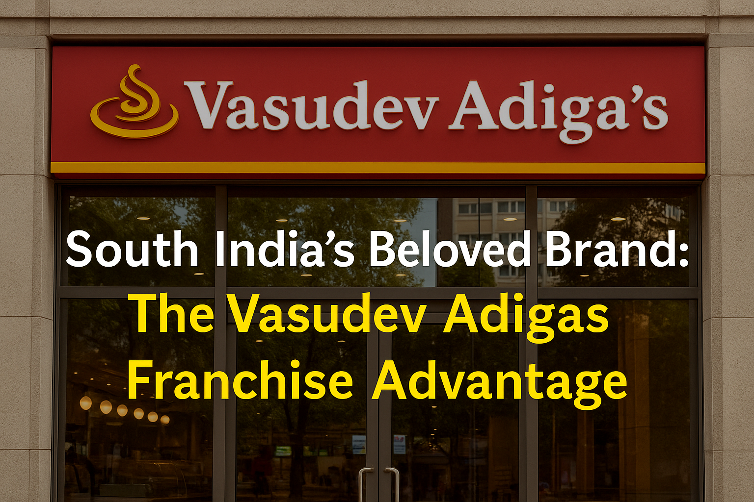 South India’s Beloved Brand: The Vasudev Adigas Franchise Advantage