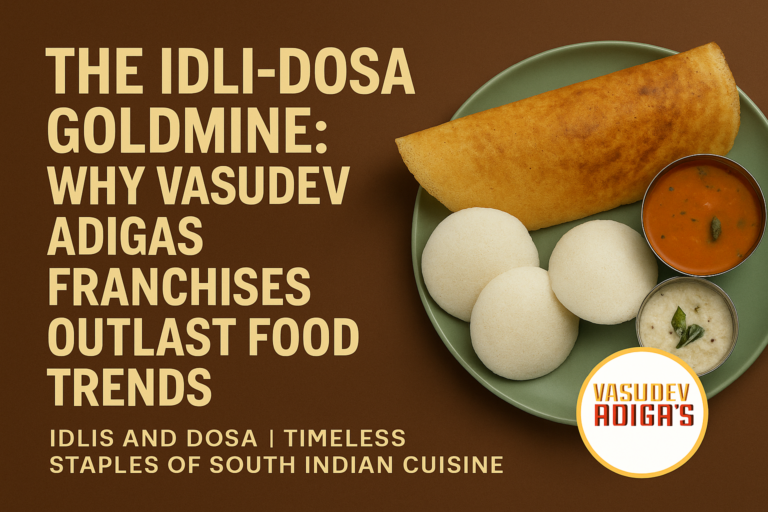 The Idli-Dosa Goldmine: Why Vasudev Adigas Franchises Outlast Food Trends